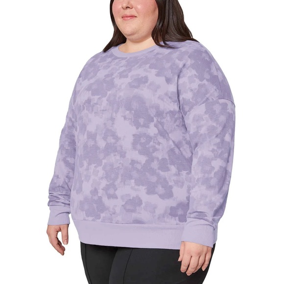 Mondetta Crew Neck Long Sleeve Lightweight Active Top Women's - Picture 8 of 12